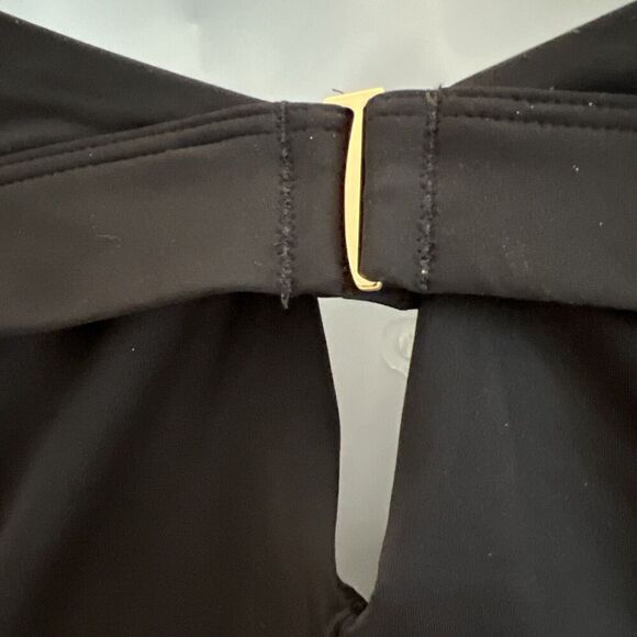 SPANX Womens Sz 3X Classic V-Neckline One Piece Swimsuit Black Slimming - Picture 13 of 16